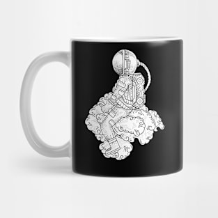 funny astronaut Mug